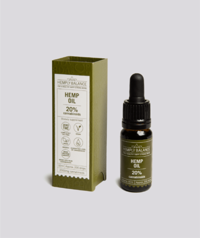 Hampaolja 20%